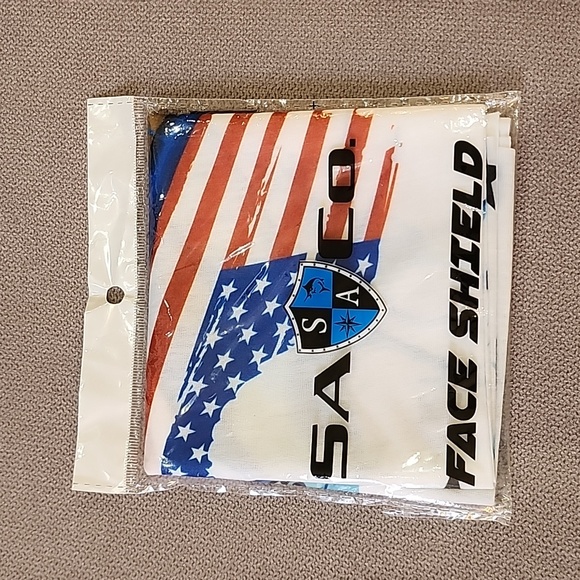 NWT SA Co. Buff with American Flag Fin on a Fish - Picture 3 of 4